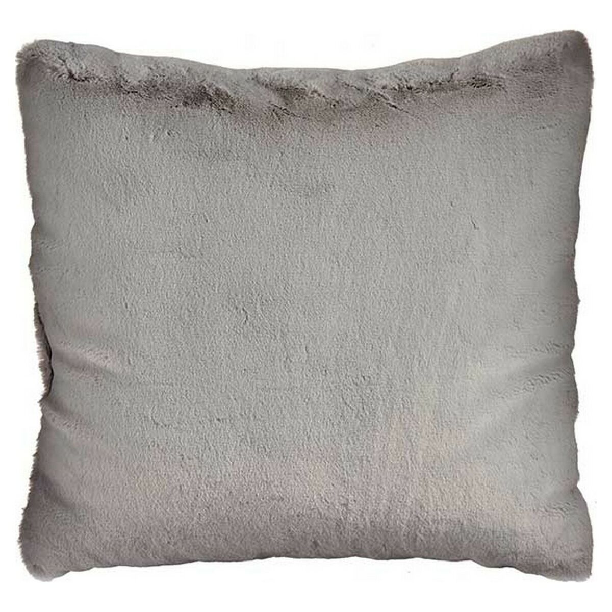 Cushion With hair Grey 60 x 18 x 60 cm Cushion With hair Grey 60 x 18 x 60 cm