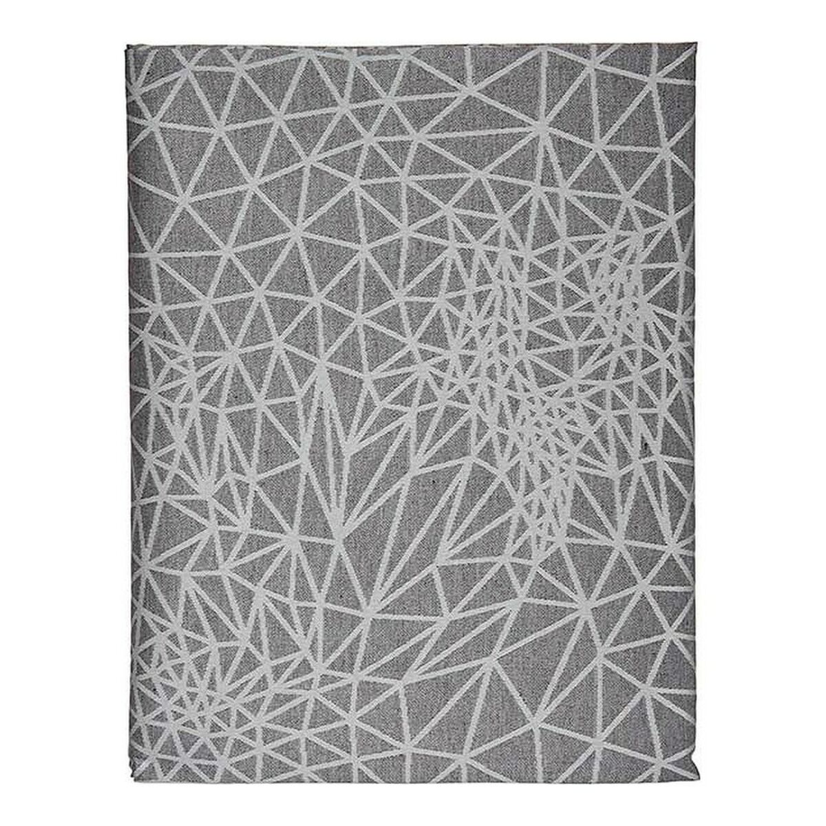 Tablecloth Kinvara BABEL GRIS 48 White Grey Jacquard Tablecloth Kinvara BABEL GRIS 48 White Grey Jacquard
