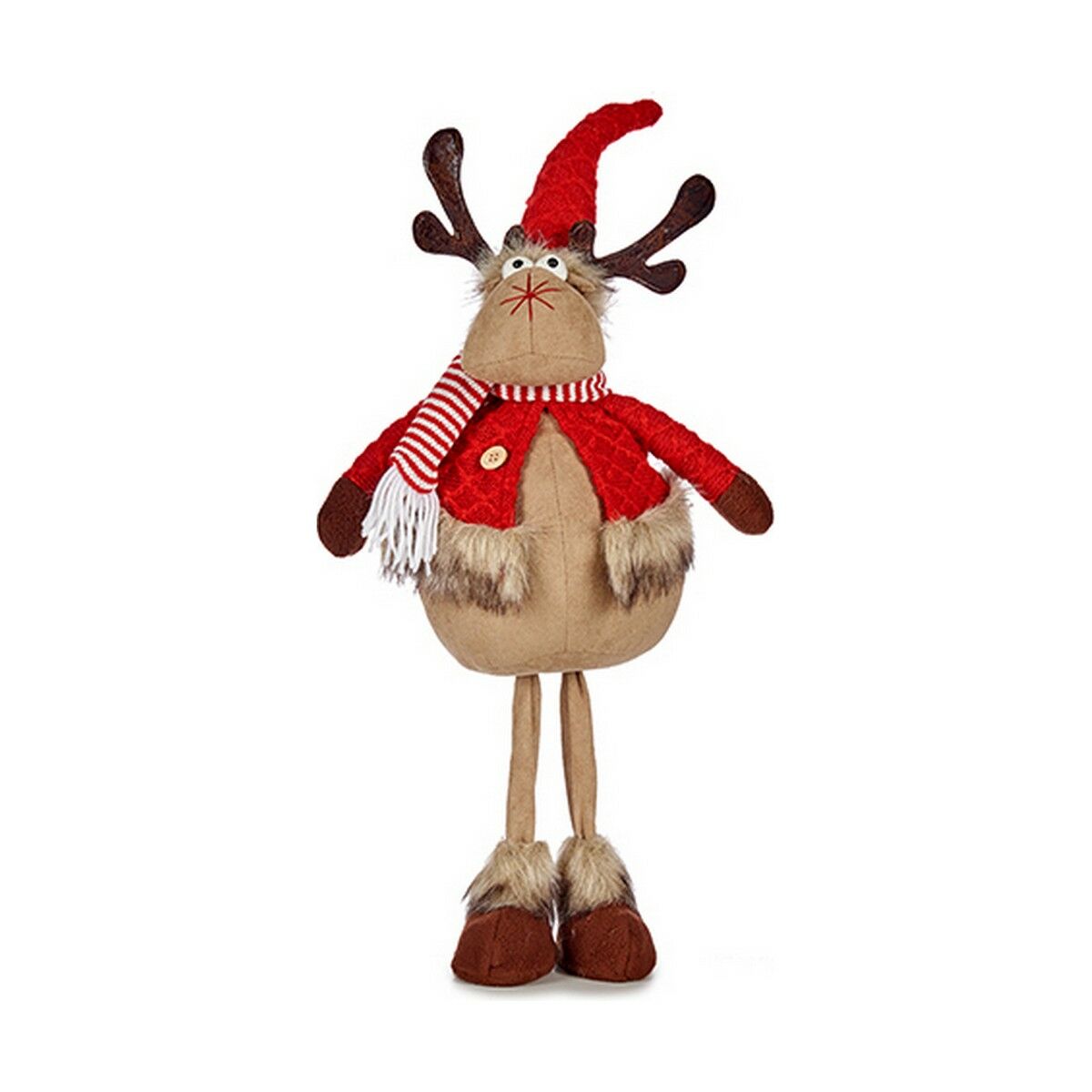 Christmas Reindeer Red Brown 24 x 63 x 27 cm Christmas Reindeer Red Brown 24 x 63 x 27 cm