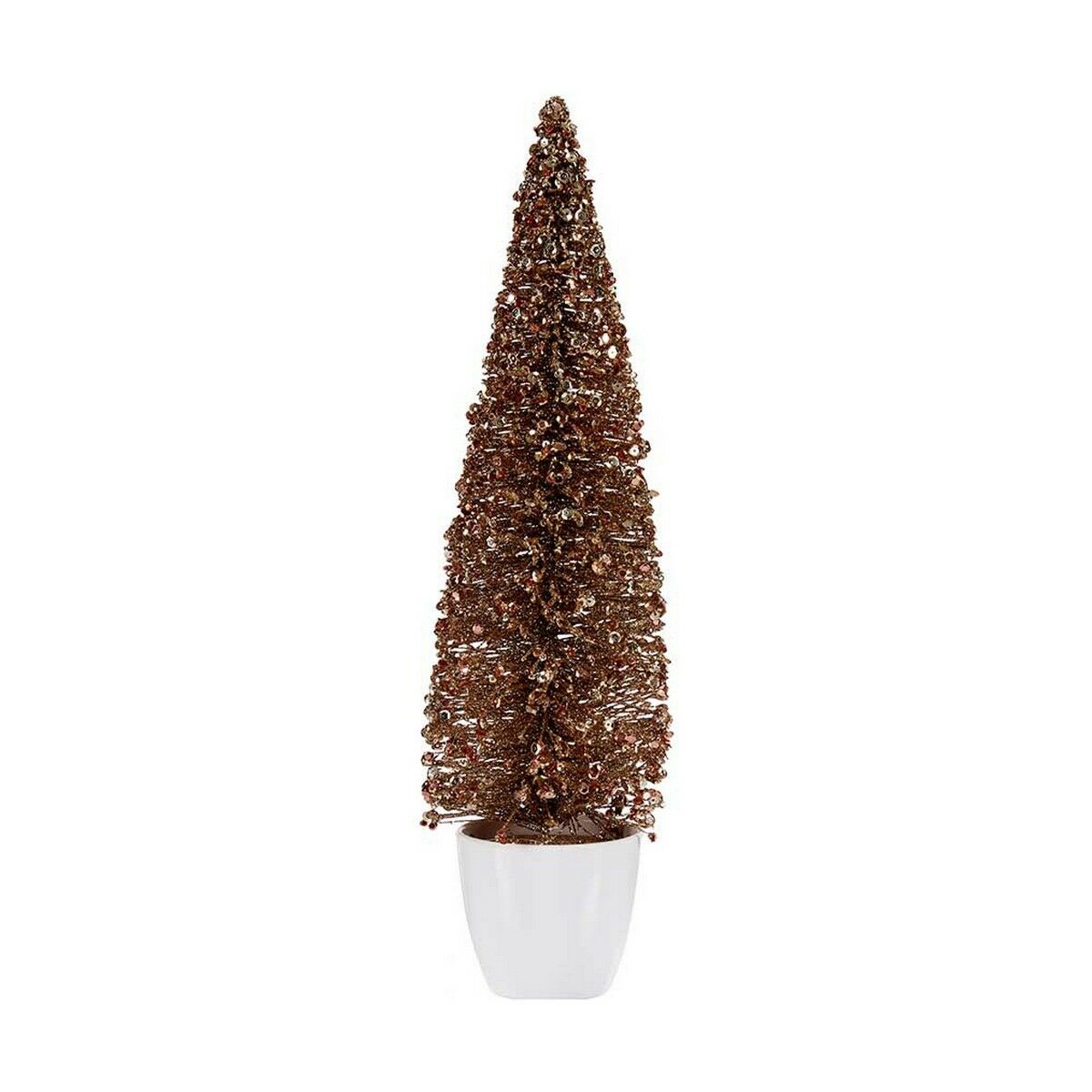 Christmas Tree Large 10 x 38 x 10 cm Golden Bronze Plastic Christmas Tree Large 10 x 38 x 10 cm Golden Bronze Plastic
