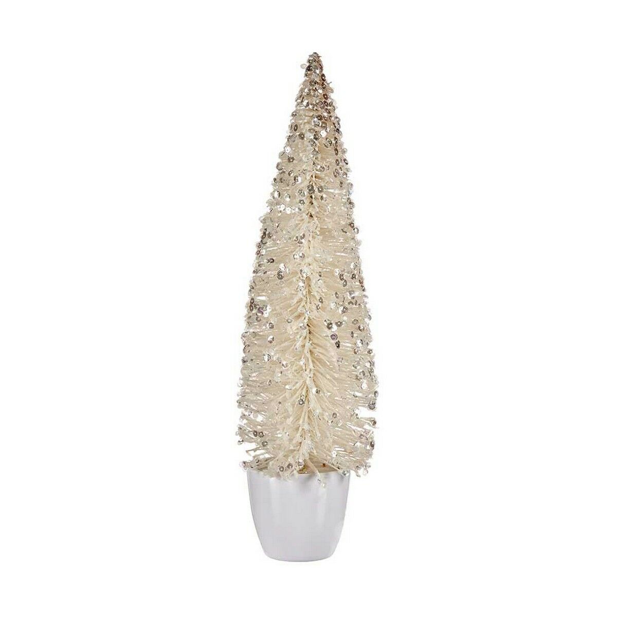 Christmas Tree Large 10 x 38 x 10 cm White Plastic Christmas Tree Large 10 x 38 x 10 cm White Plastic
