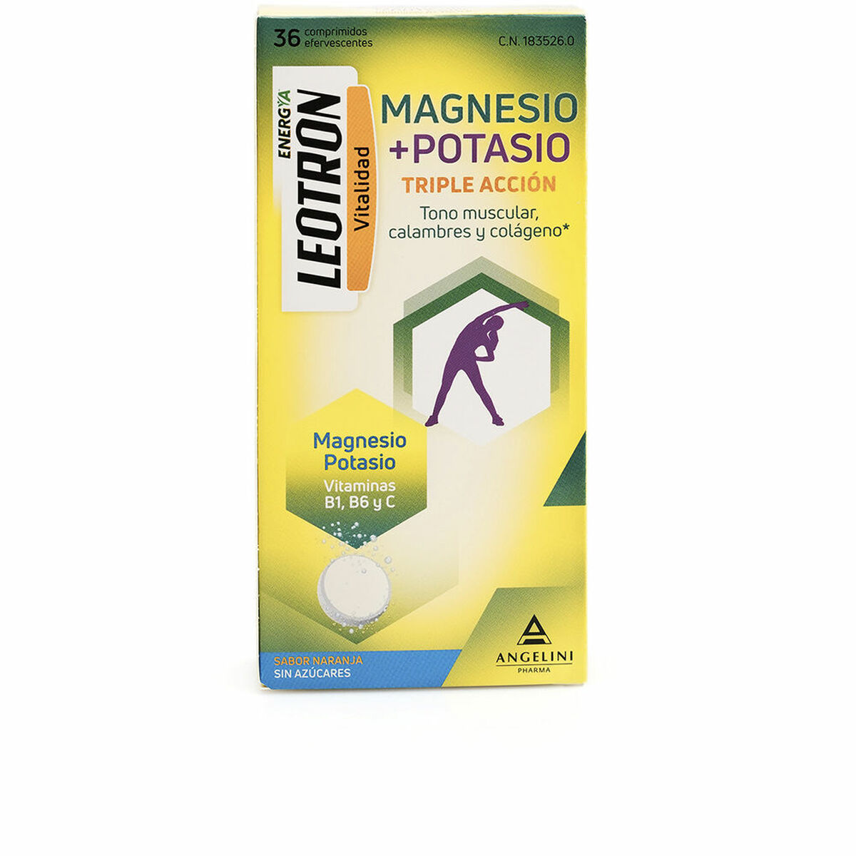 Food Supplement Leotron Magnesium Potassium (30 Units)