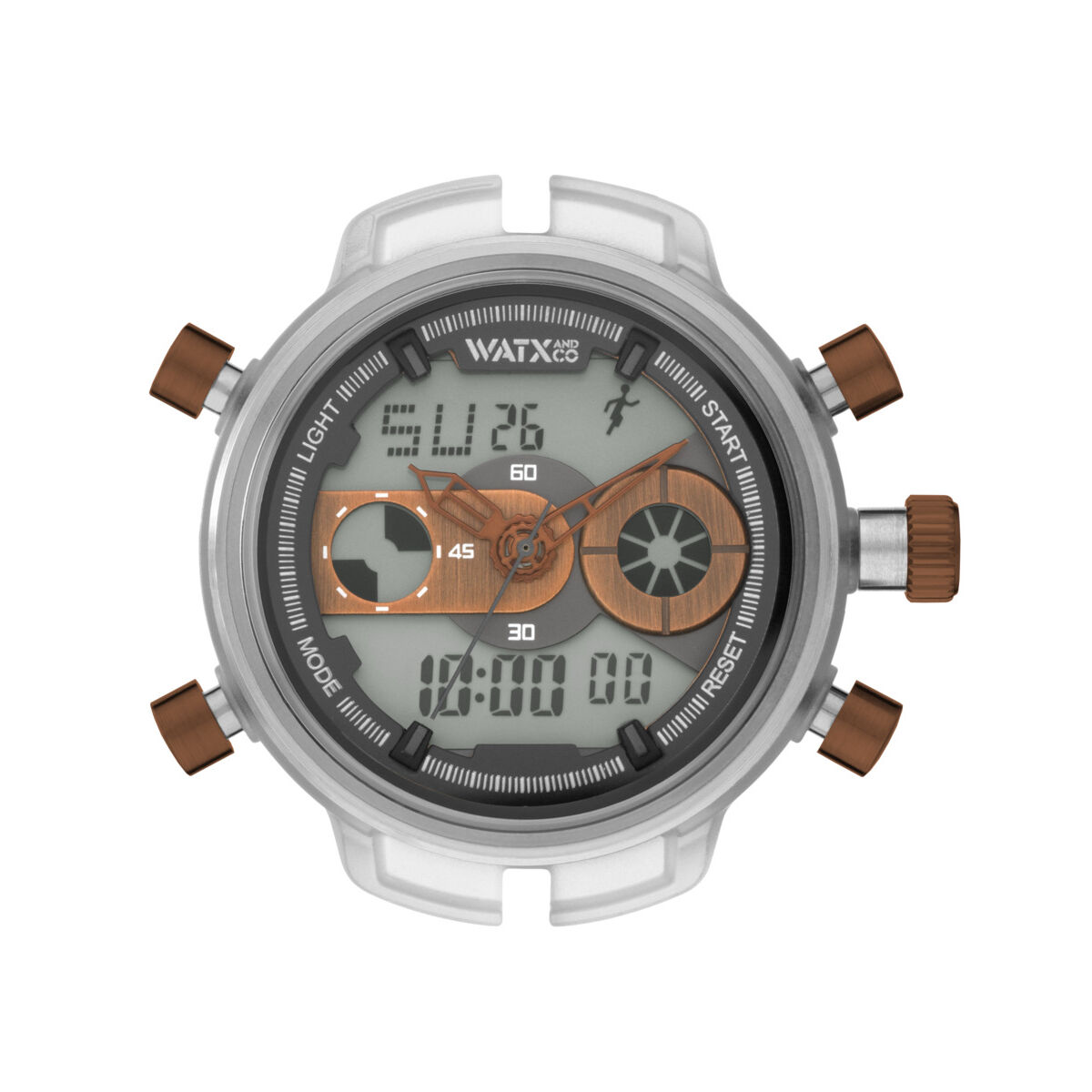 Unisex Watch Watx & Colors RWA2721  Grey ( 49 mm)