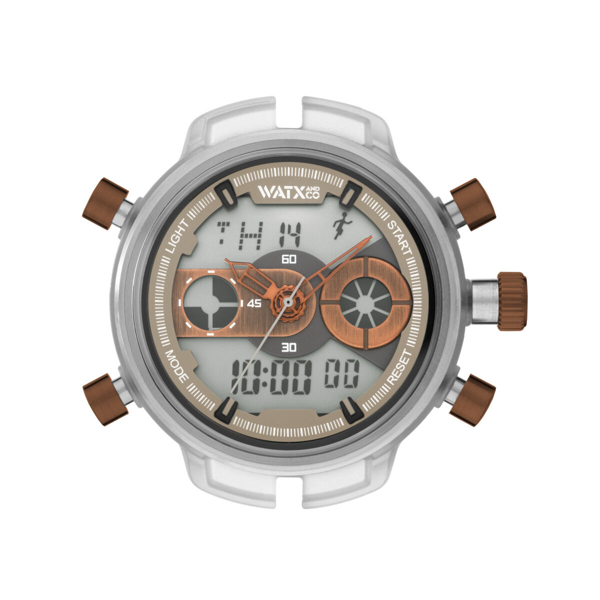 Unisex Watch Watx & Colors RWA2719 Grey ( 49 mm)