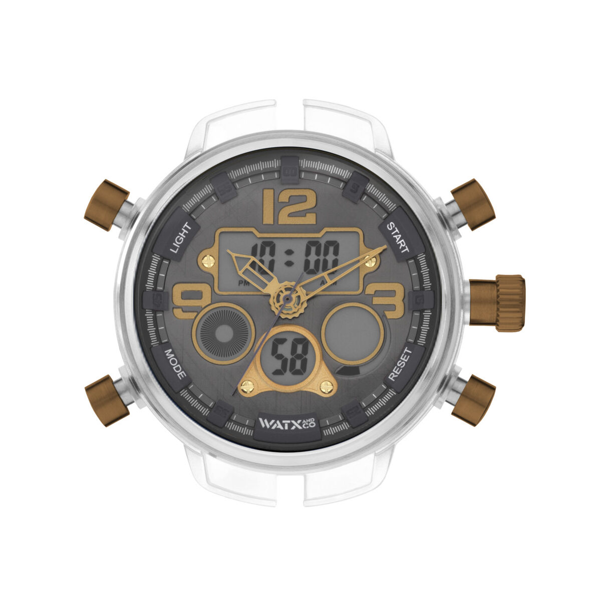 Unisex Watch Watx & Colors RWA2821  Grey ( 49 mm)