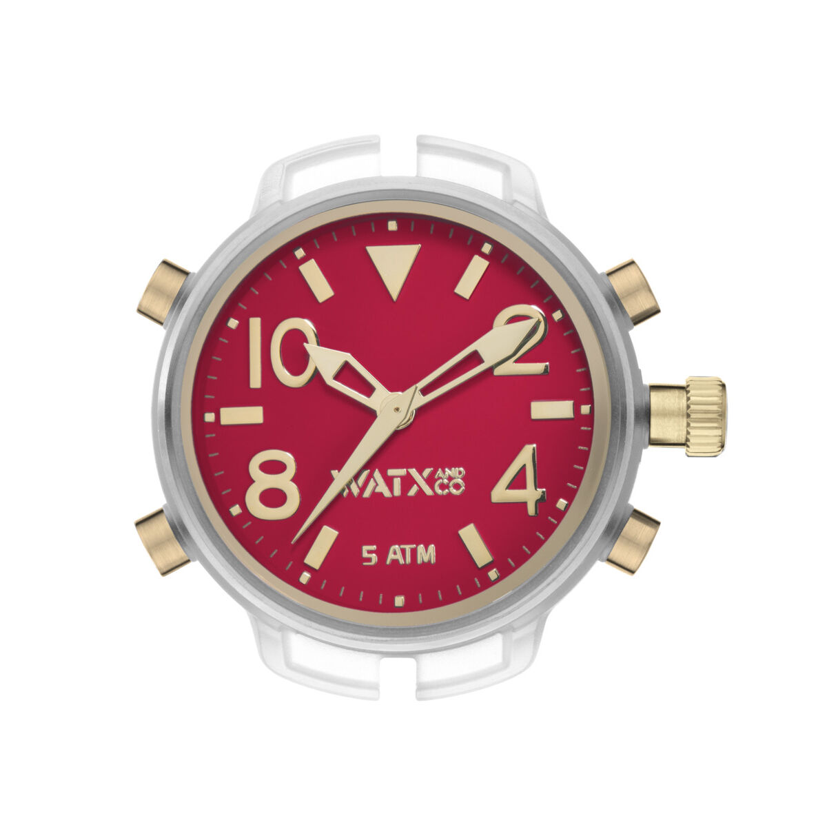 Unisex Watch Watx & Colors RWA3723 Red ( 49 mm)