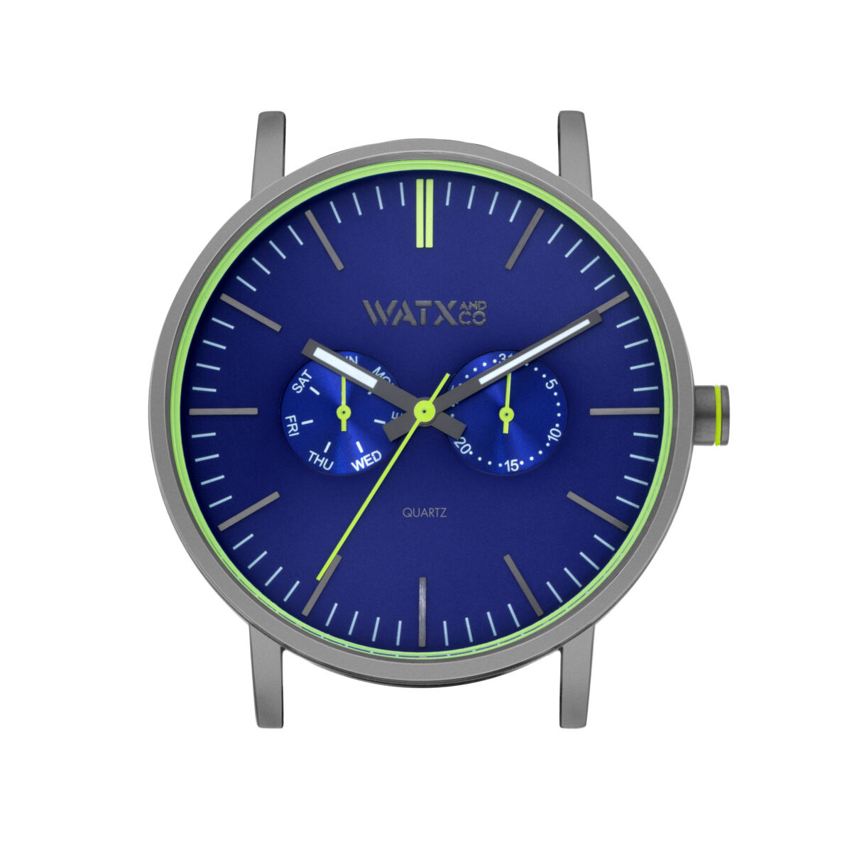 Unisex Watch Watx & Colors WXCA2727 Grey ( 44 mm)