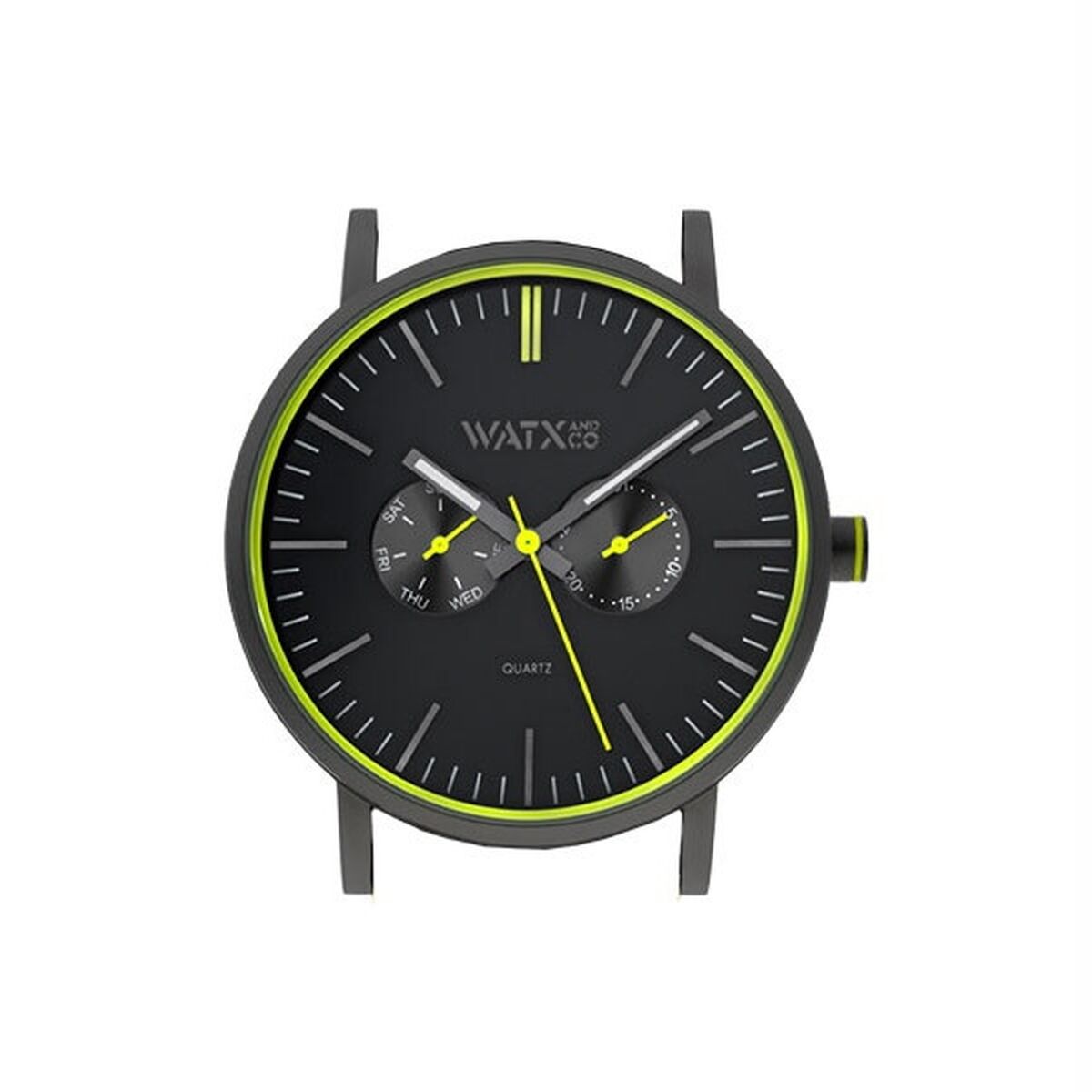 Unisex Watch Watx & Colors WXCA2729 Black ( 44 mm)
