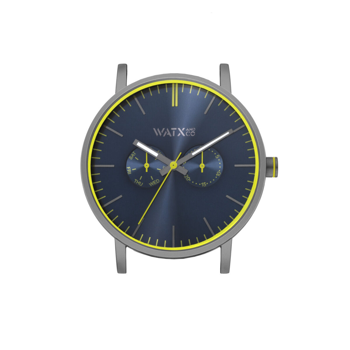 Unisex Watch Watx & Colors WXCA2712 Grey ( 44 mm)
