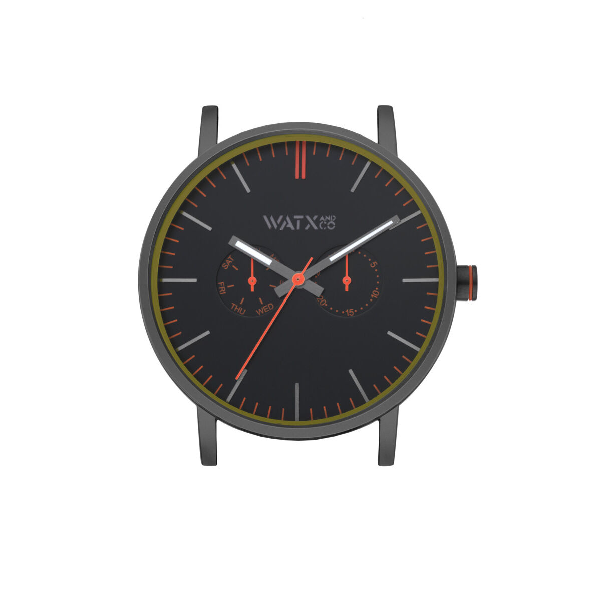 Unisex Watch Watx & Colors  WXCA2713 Black ( 44 mm)