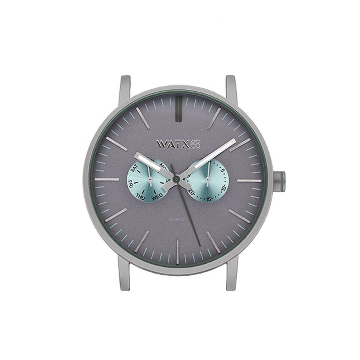 Unisex Watch Watx & Colors WXCA2734  Grey Silver ( 44 mm)