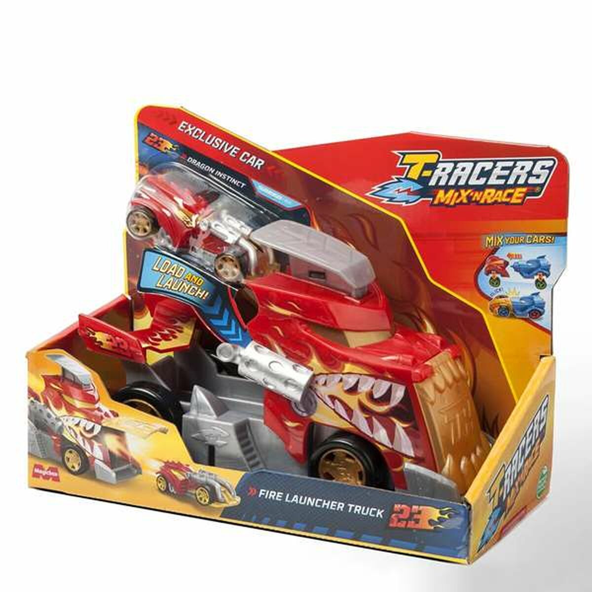 Launcher Magicbox Launcher Truck T-Racers Mix ‘N Race 10 x 16,8 x 22,5 cm Car