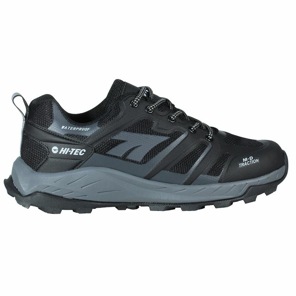 Men’s Trainers Hi-Tec Toubkal Low Waterproof Black