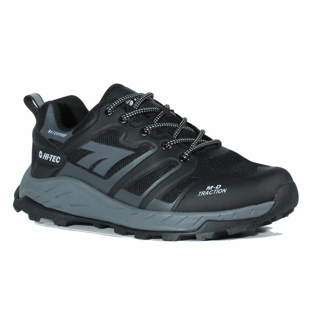 Men’s Trainers Hi-Tec Toubkal Low Waterproof Black