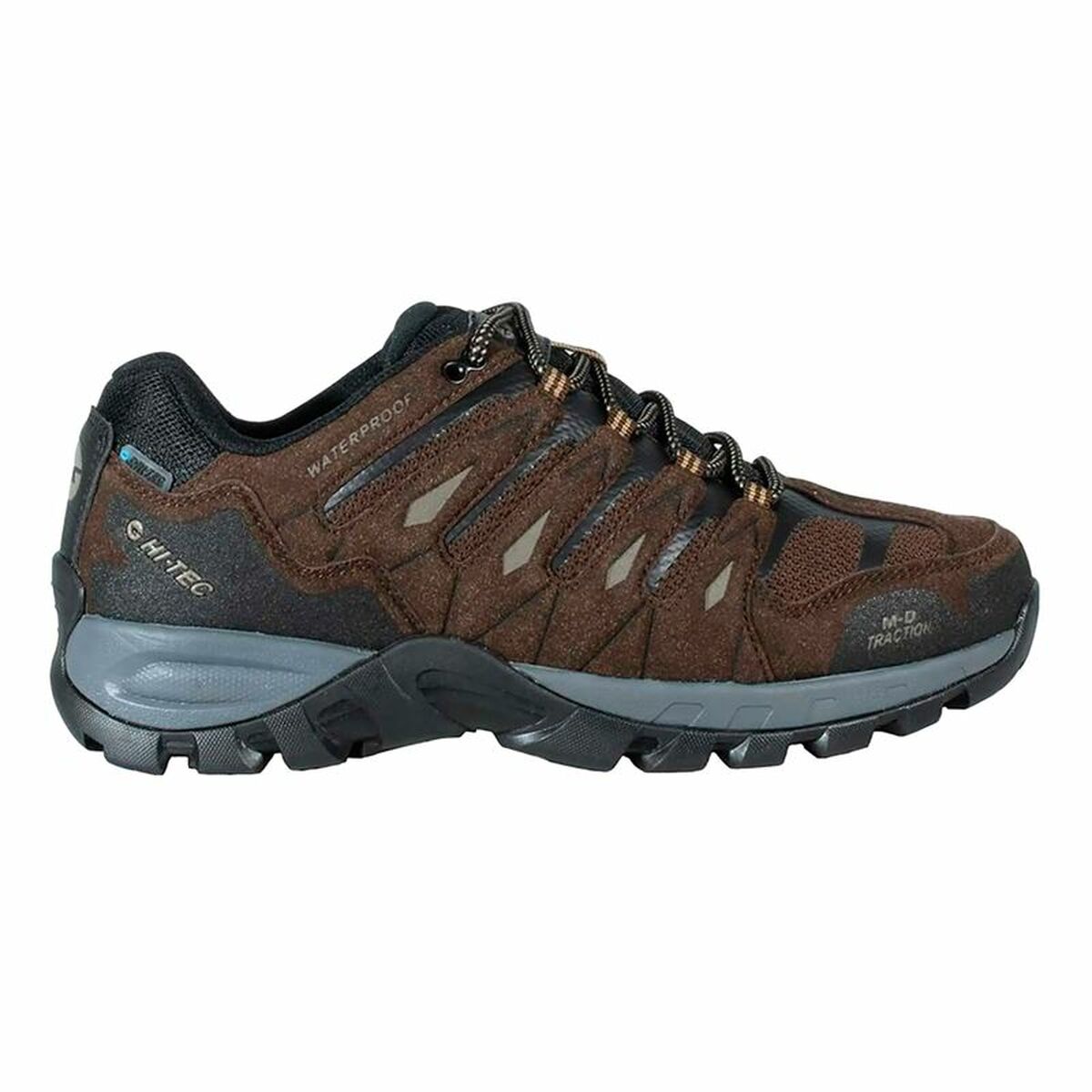 Running Shoes for Adults Hi-Tec Corzo Low Wp Brown Running Shoes for Adults Hi-Tec Corzo Low Wp Brown