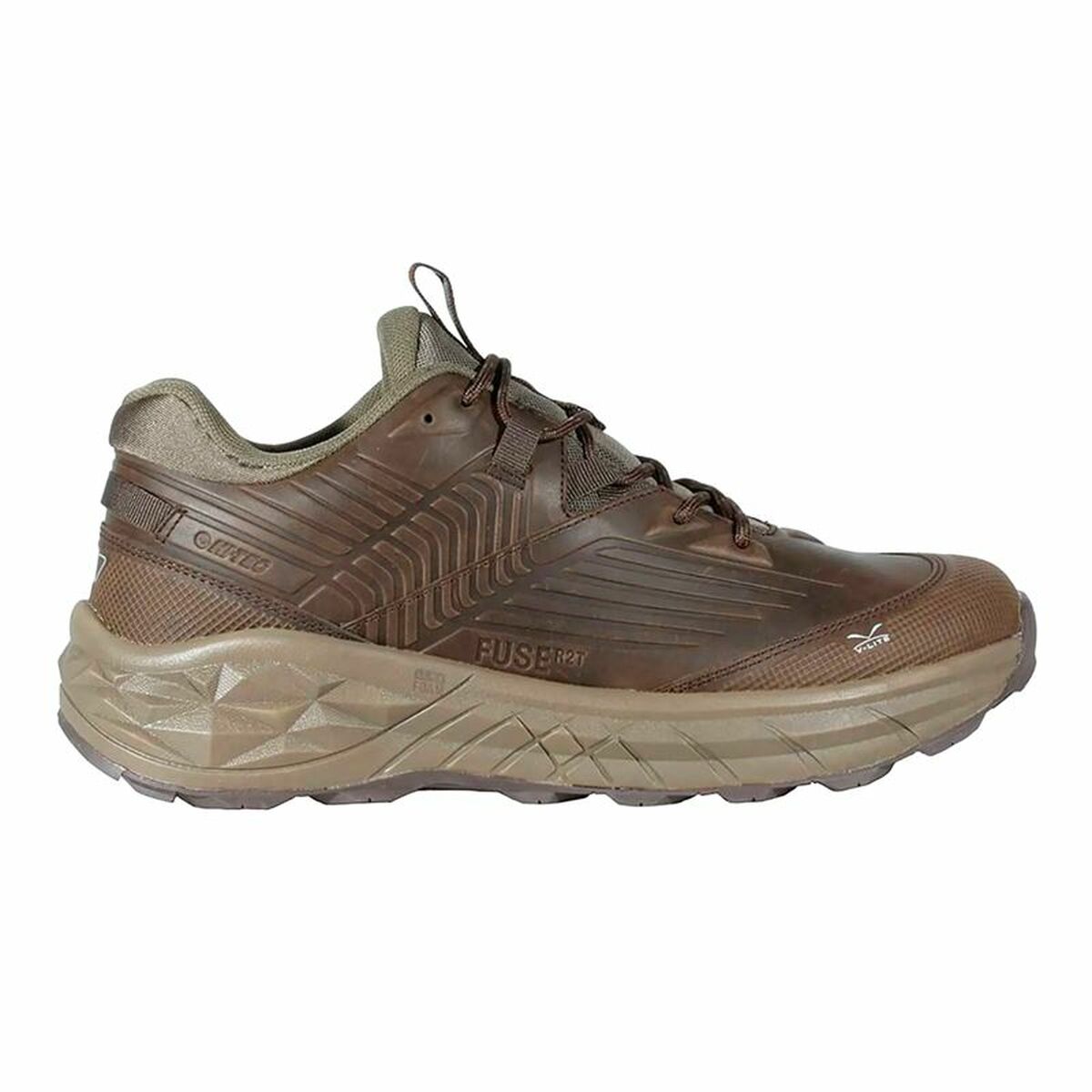 Running Shoes for Adults Hi-Tec Geo Fuse Trek Brown Light brown Running Shoes for Adults Hi-Tec Geo Fuse Trek Brown Light brown