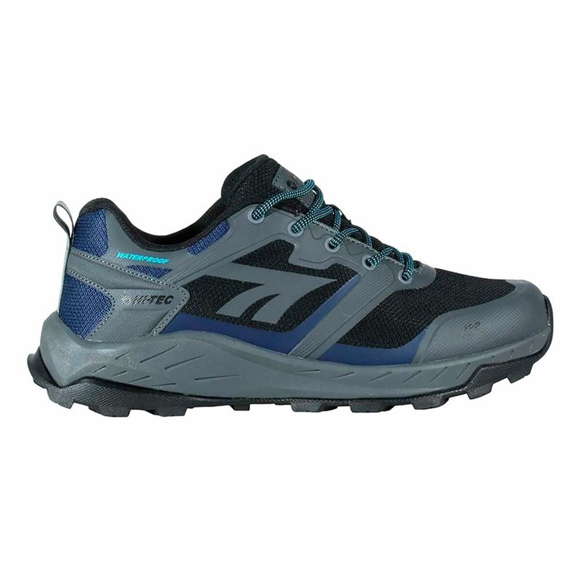 Running Shoes for Adults Hi-Tec Toubkal Low Wp Light grey Running Shoes for Adults Hi-Tec Toubkal Low Wp Light grey