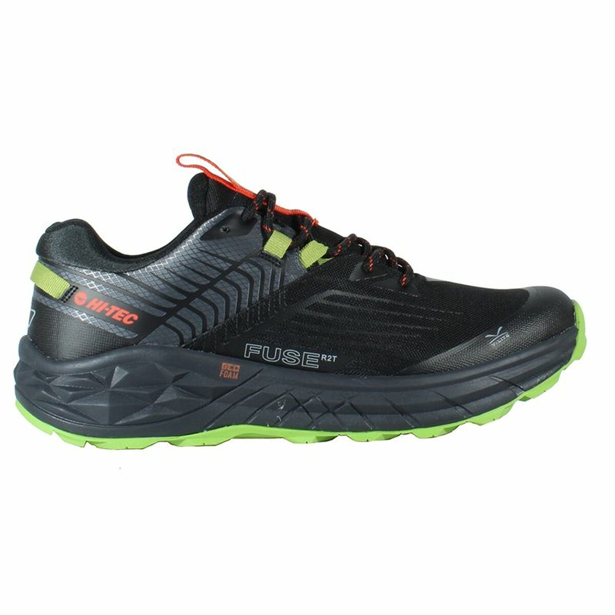 Walking Shoes for Men Hi-Tec Fuse Trail Low Black Walking Shoes for Men Hi-Tec Fuse Trail Low Black