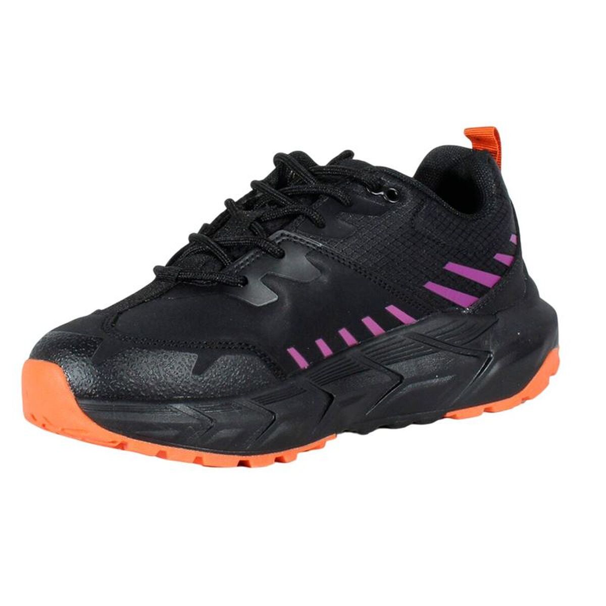 Walking Shoes for Women Hi-Tec Hardcross Low Black