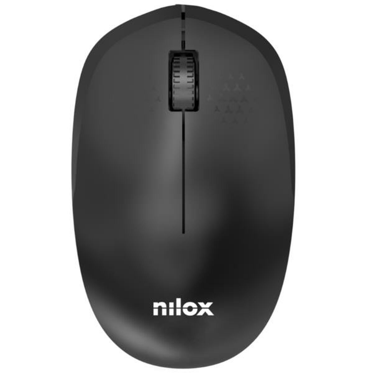 Optical Wireless Mouse Nilox Black Optical Wireless Mouse Nilox Black