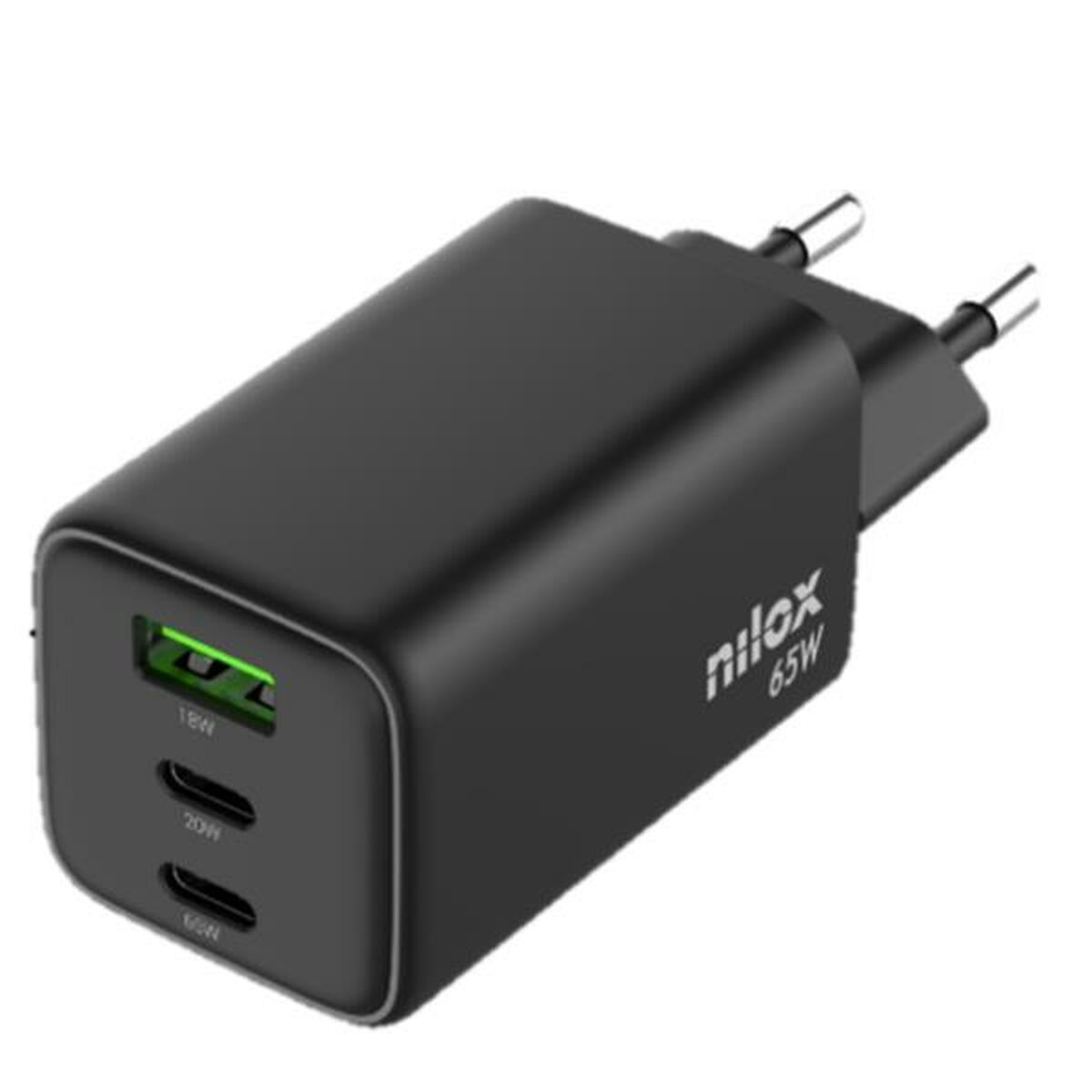 Wall Charger Nilox UNIVERSAL (2 Units) Wall Charger Nilox UNIVERSAL (2 Units)