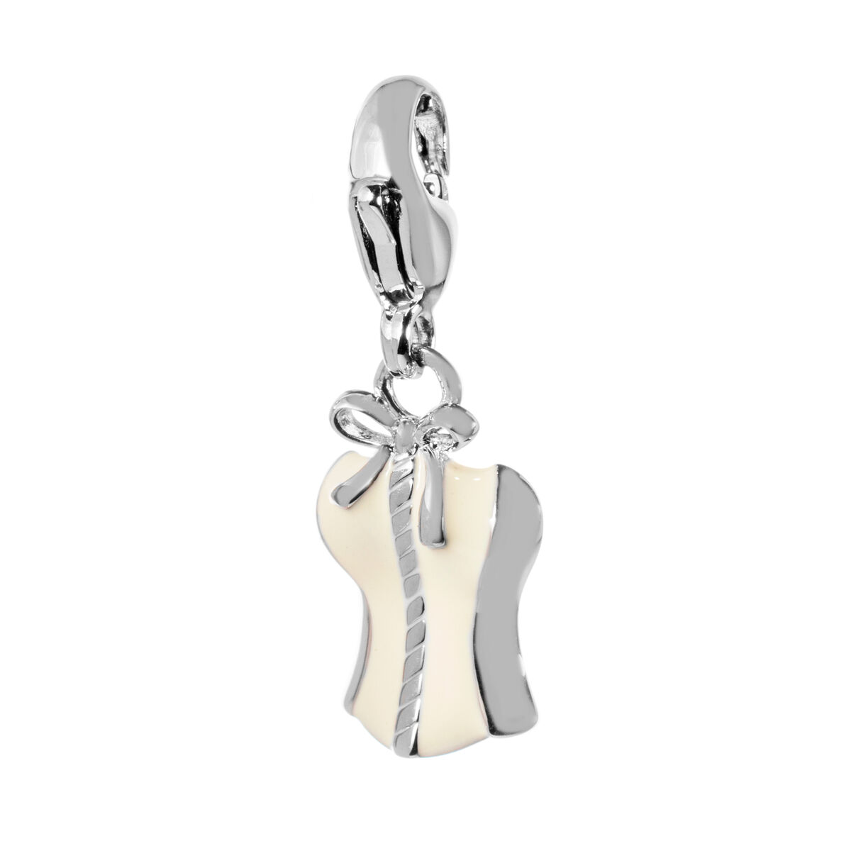 Woman’s charm link Ti Sento 8171SI White (2 cm)