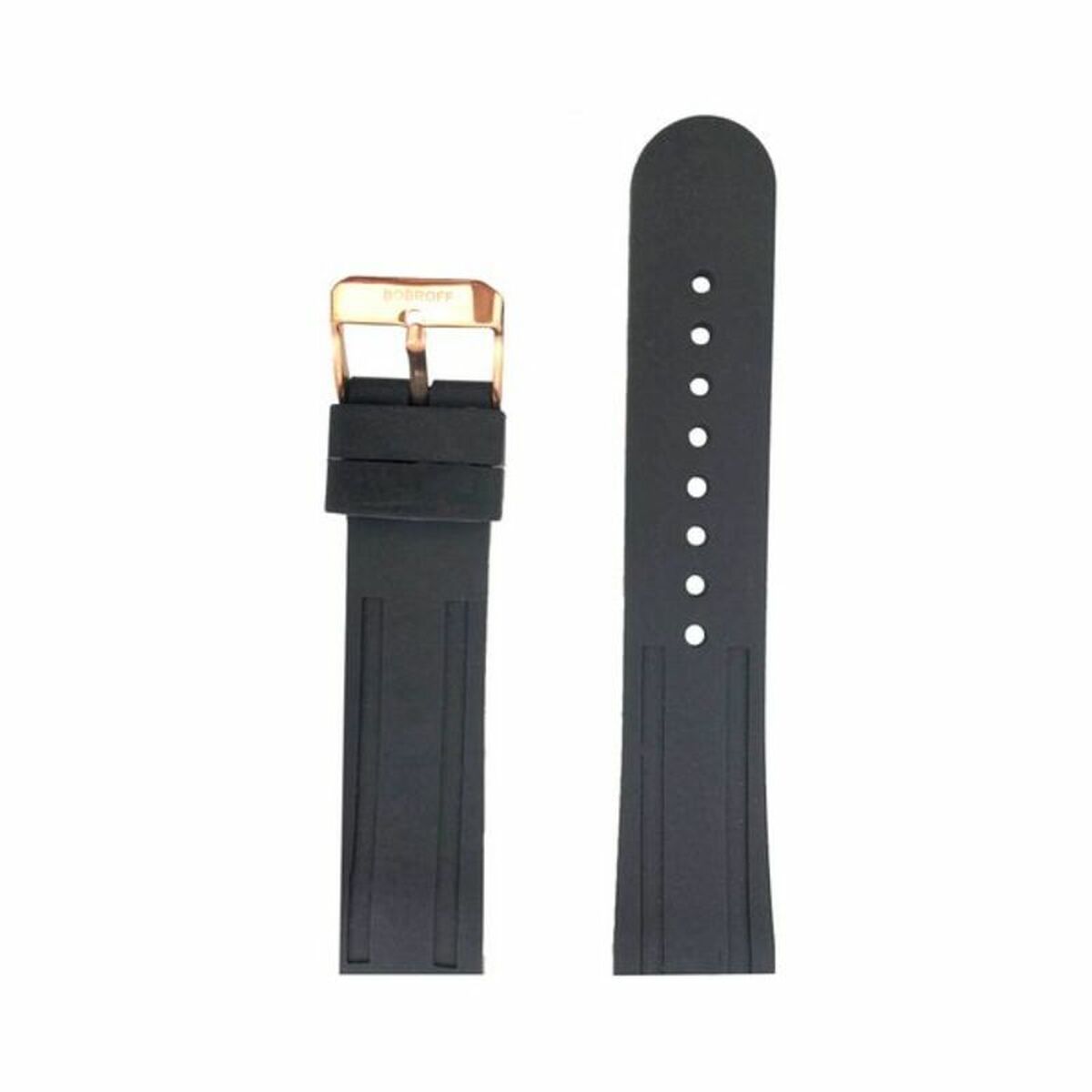 Watch Strap Bobroff BFS010 Black ( 22 mm) Watch Strap Bobroff BFS010 Black ( 22 mm)