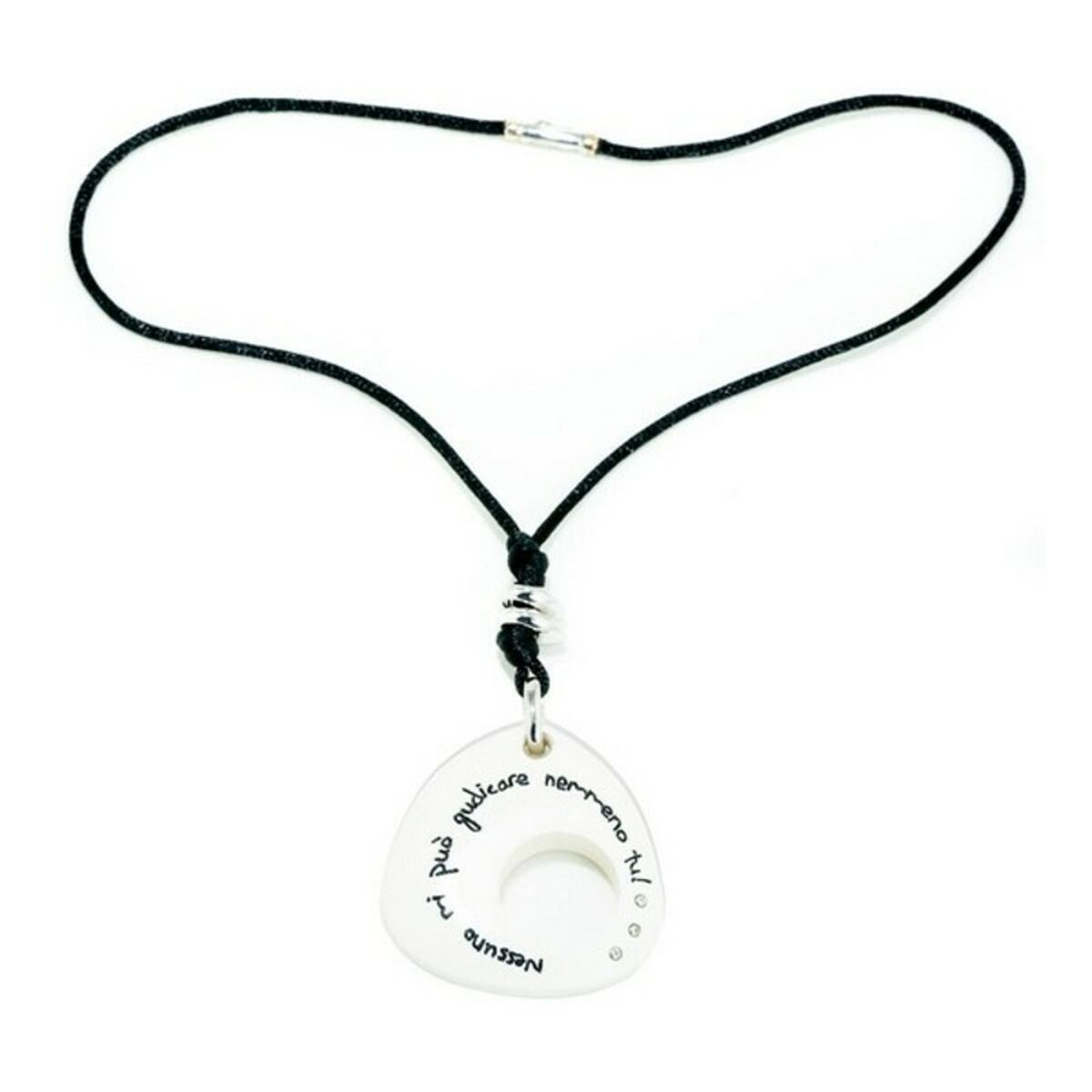 Ladies’ Necklace Demaria DM6TC035-BLANCO 45 cm