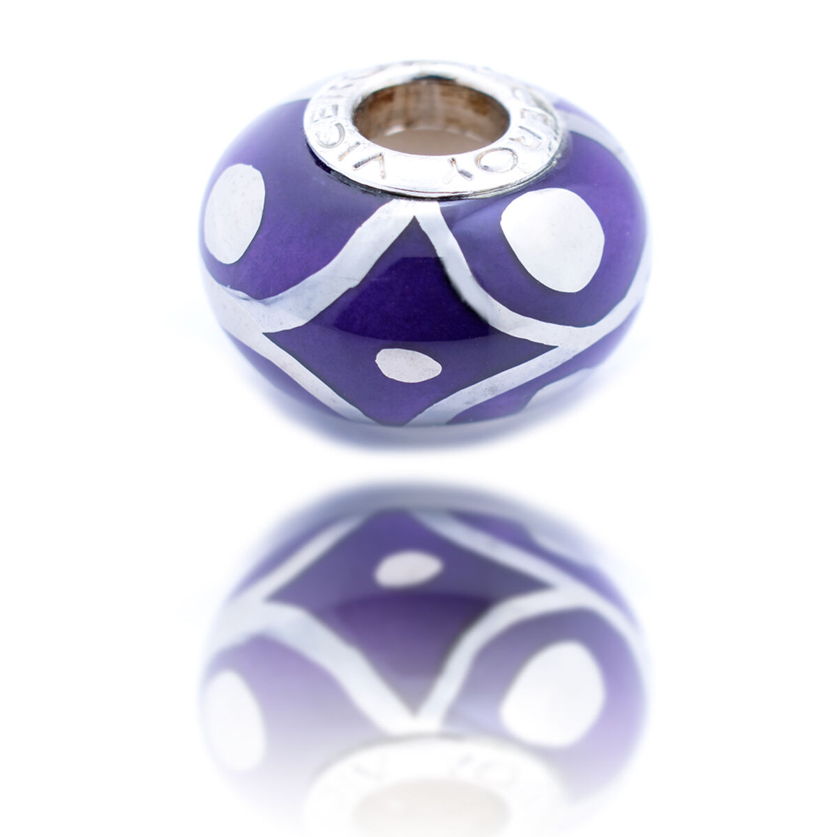 Ladies’ Beads Viceroy VMM0280-17 Purple 1 cm