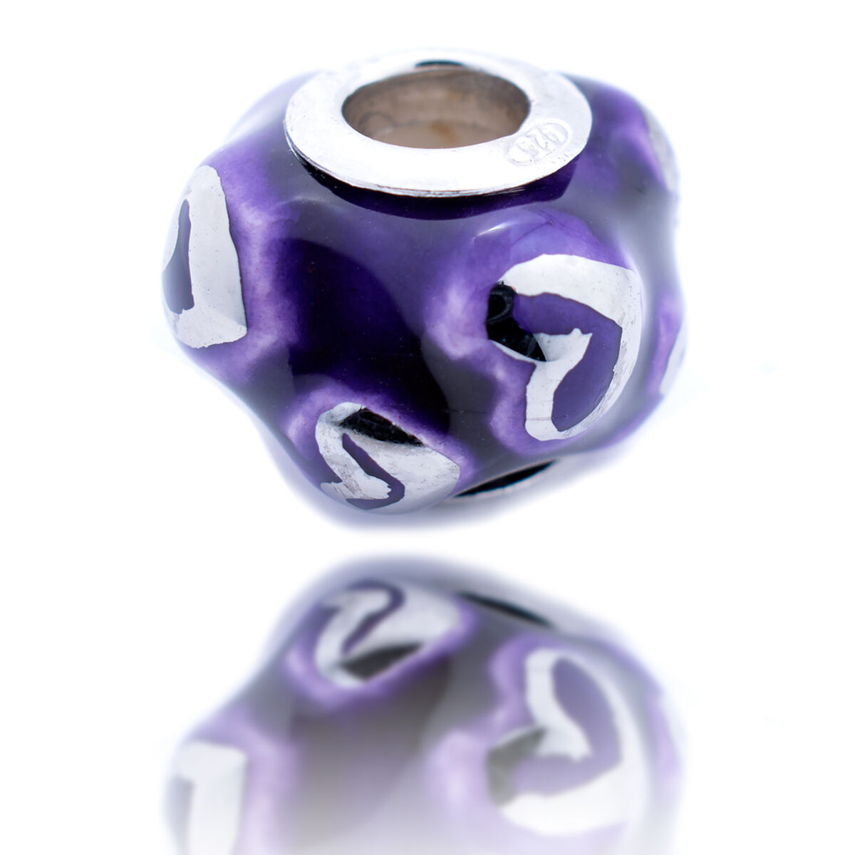 Ladies’ Beads Viceroy VMM0289-07 Purple 1 cm