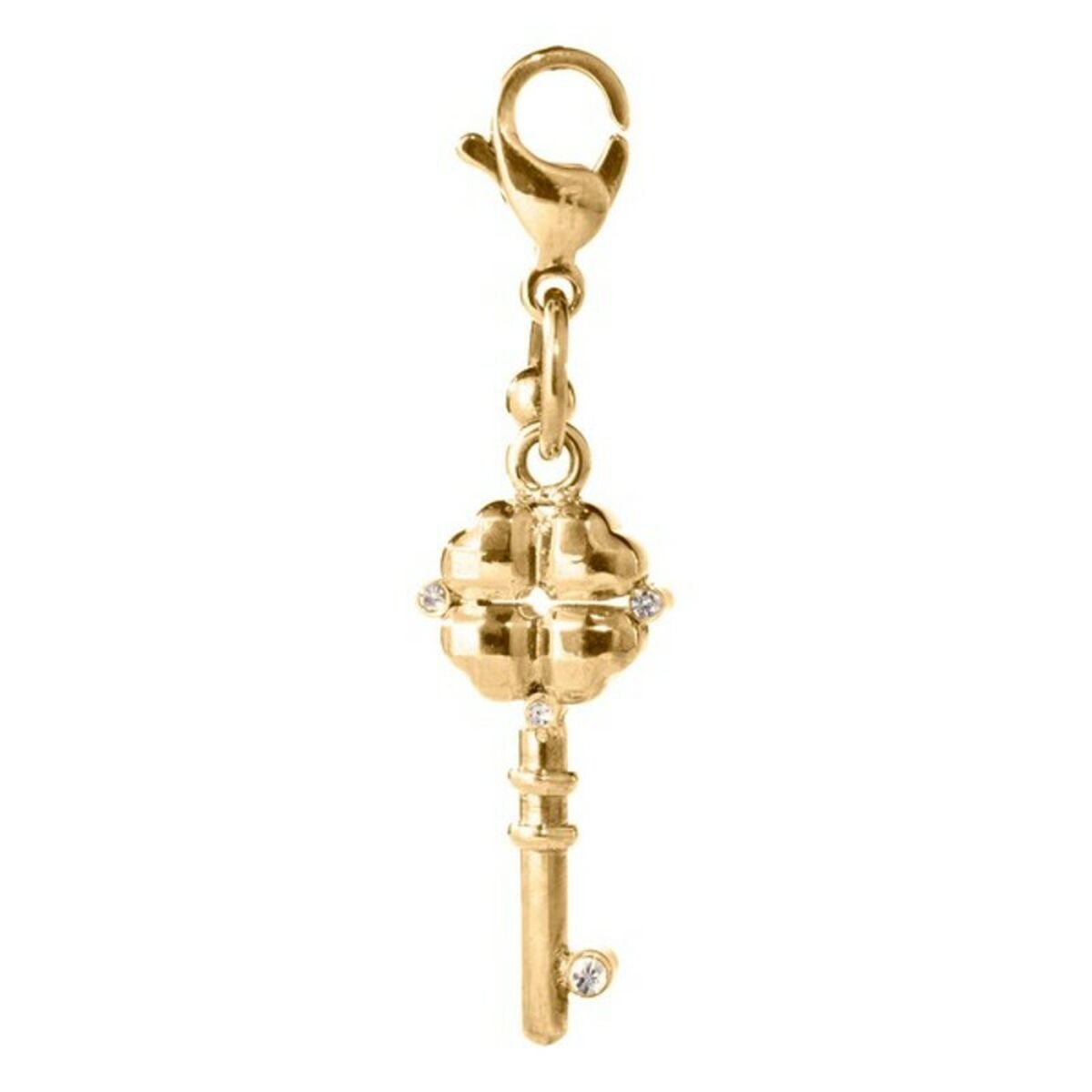 Ladies’Beads Folli Follie 3P1T009RC Golden (3 cm)