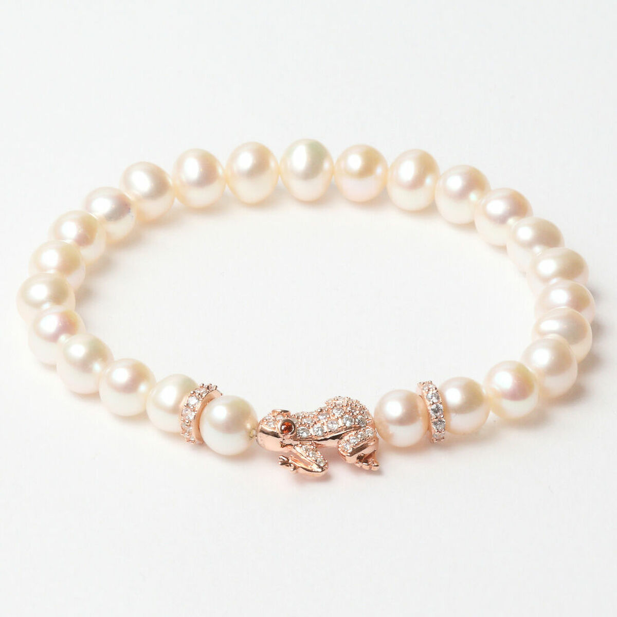 Ladies’ Bracelet Lancaster JLA-BR-FROG-2-WH 16 mm
