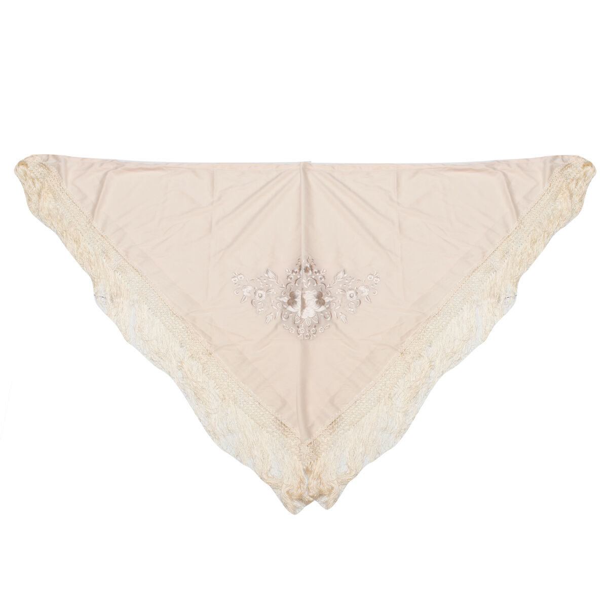 Shawl PGMM33 Ivory 140 cm Shawl PGMM33 Ivory 140 cm