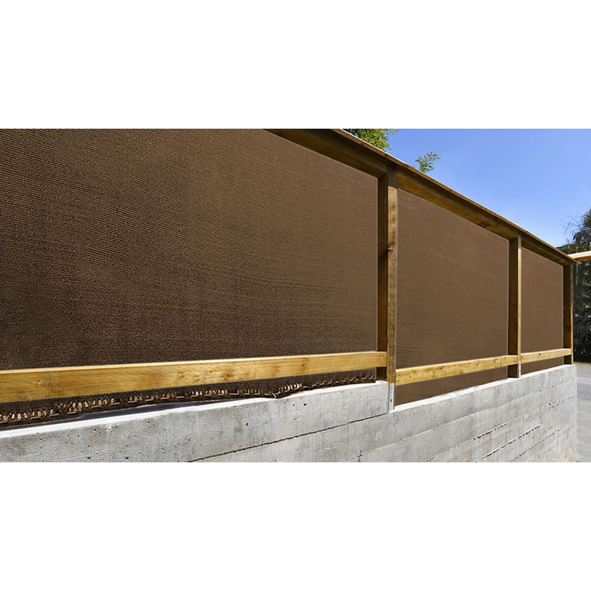 Concealment Mesh Faura Brown 1,5 x 5 m