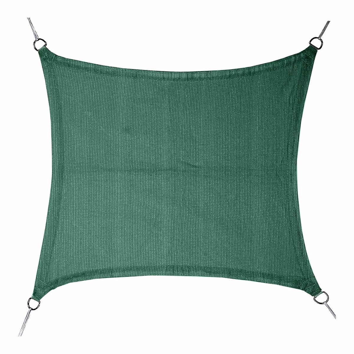 Shade Sail Faura Green 3,6 x 3,6 m Squared Shade Sail Faura Green 3,6 x 3,6 m Squared