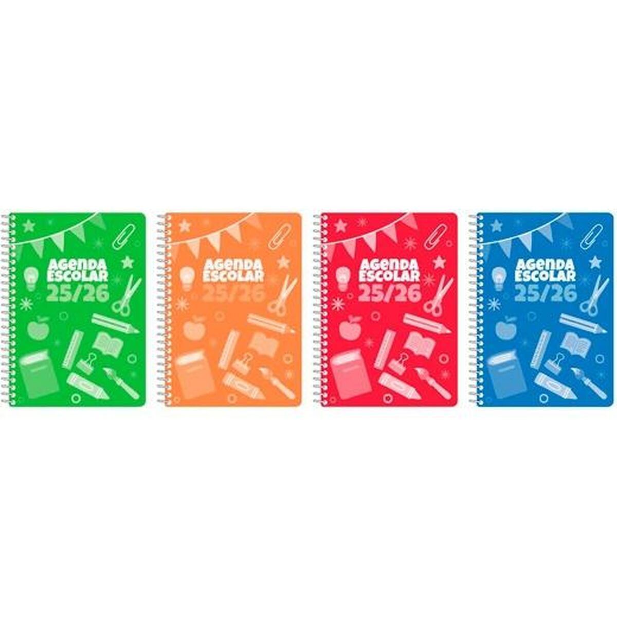 Diary Didex A5 15 x 21 cm 2025-2026 (8 Units)
