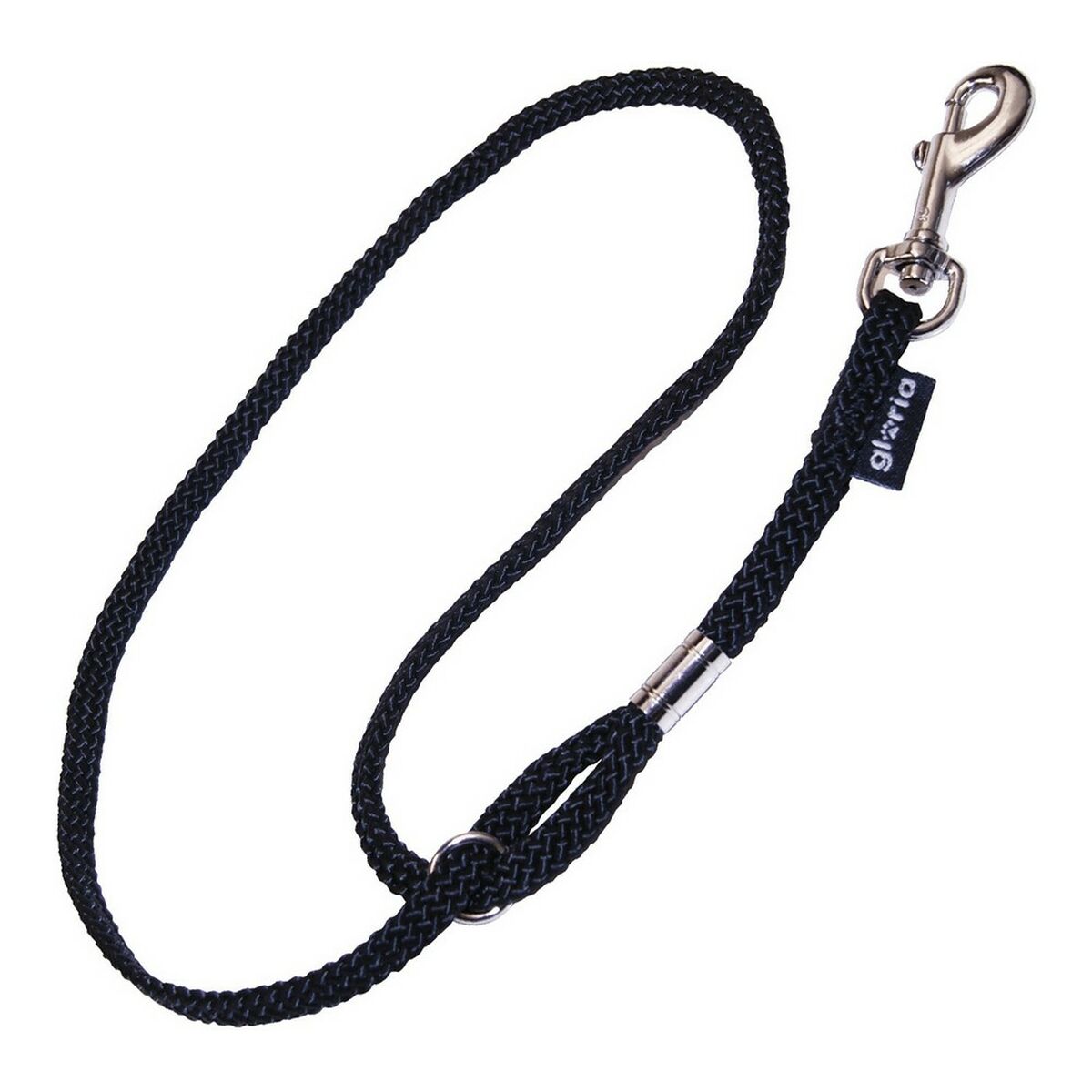 Dog Lead Gloria Black 43 cm Dog Lead Gloria Black 43 cm