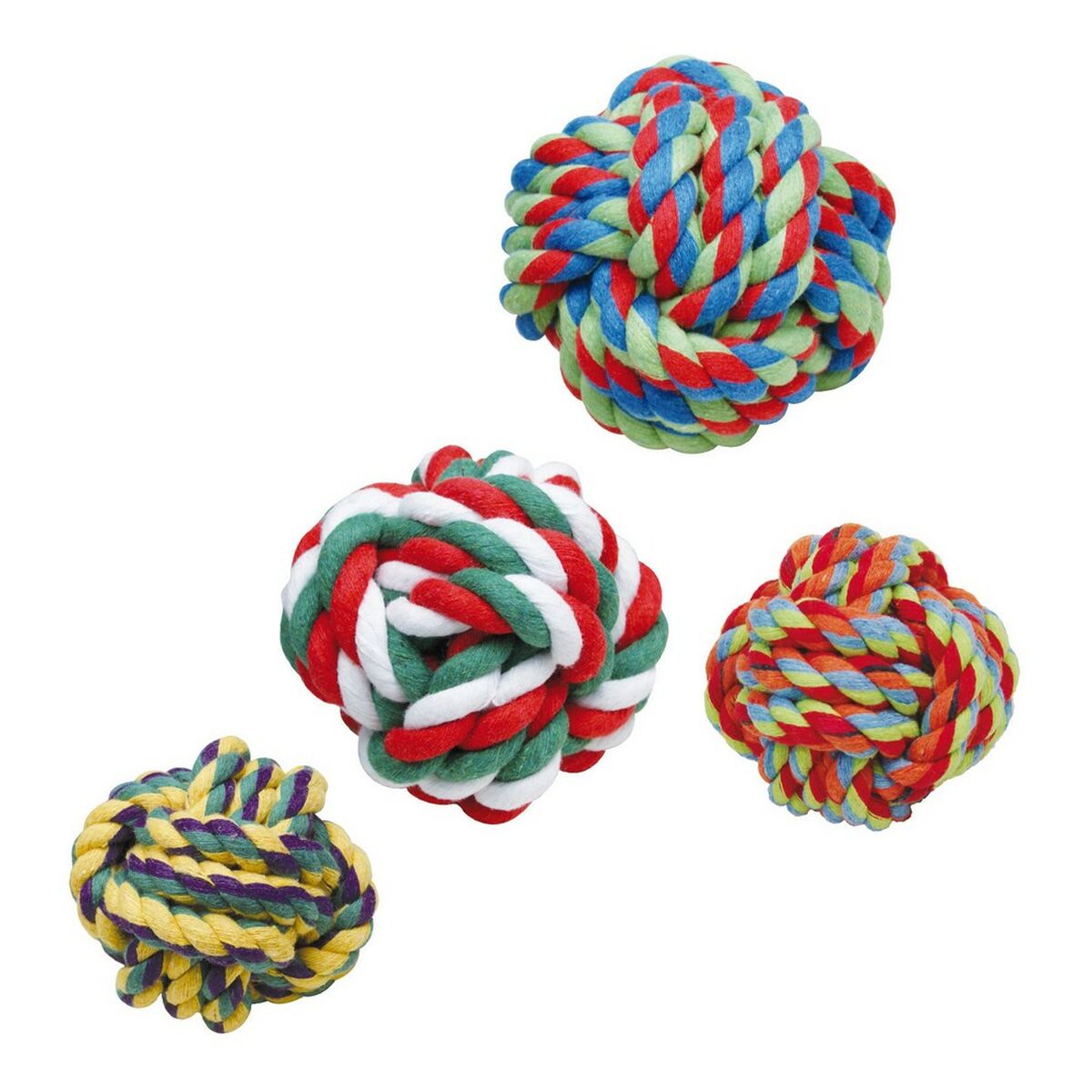 Dog toy Gloria Polyester Cotton Multicolour (7-8 cm) Dog toy Gloria Polyester Cotton Multicolour (7-8 cm)