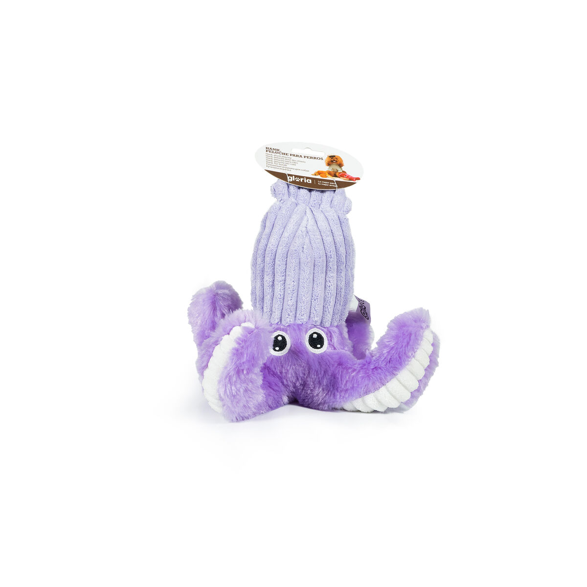 Soft toy for dogs Gloria Purple Polyester polypropylene Octopus