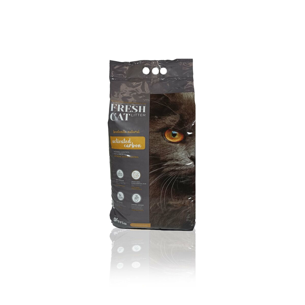 Cat Litter Gloria Active charcoal Neutral 15 kg