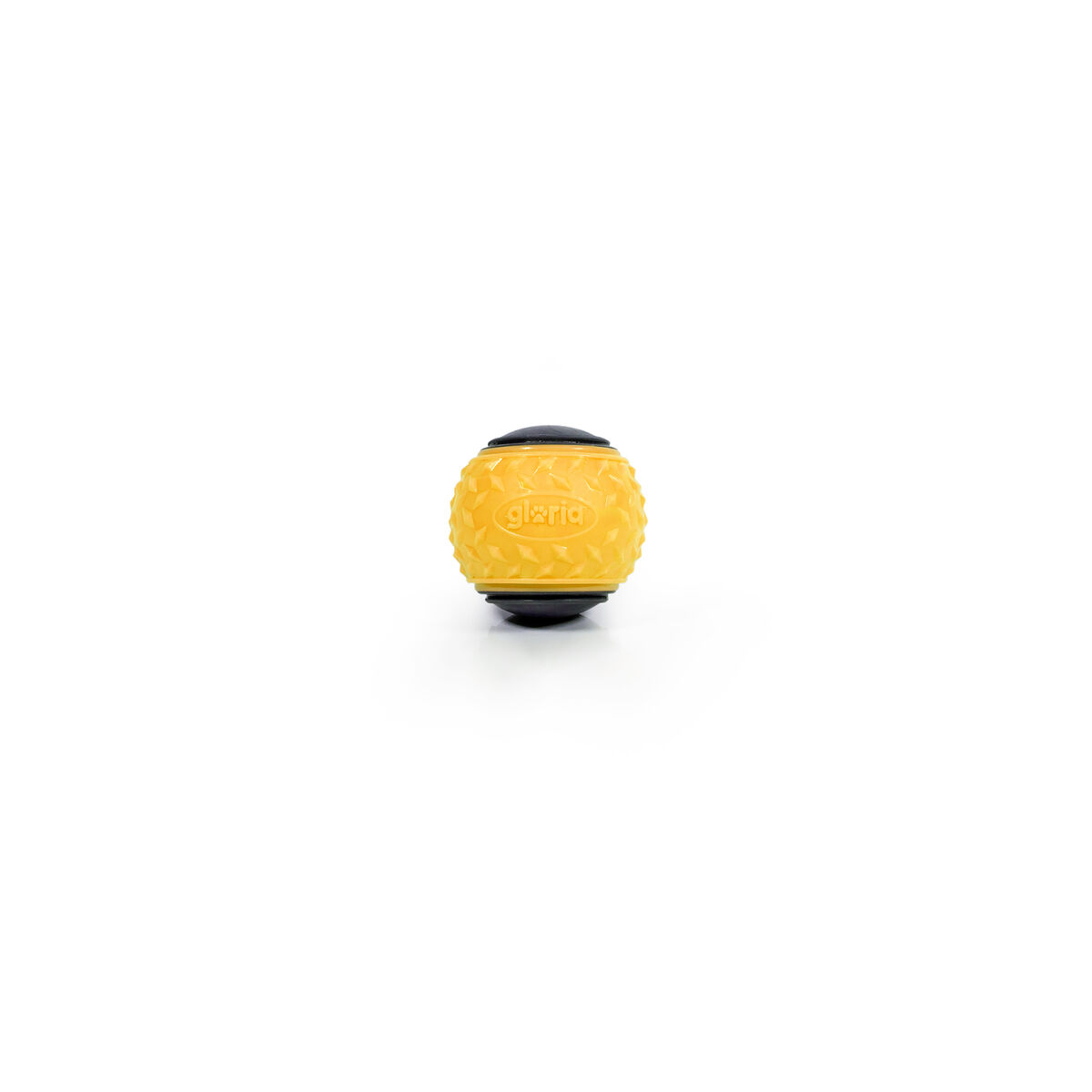 Pet Ball Gloria PLAY AND RUN Yellow TPR M 6,35 cm 2 Units