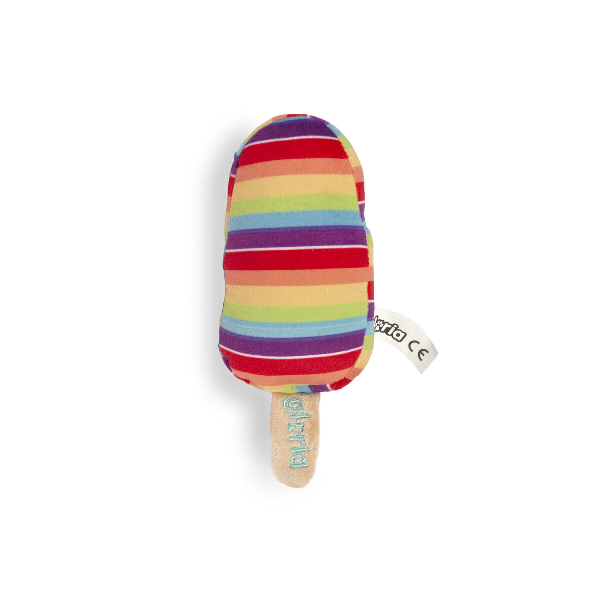 Soft toy for dogs Gloria RAINWBOW White Polyester polypropylene Soft toy for dogs Gloria RAINWBOW White Polyester polypropylene
