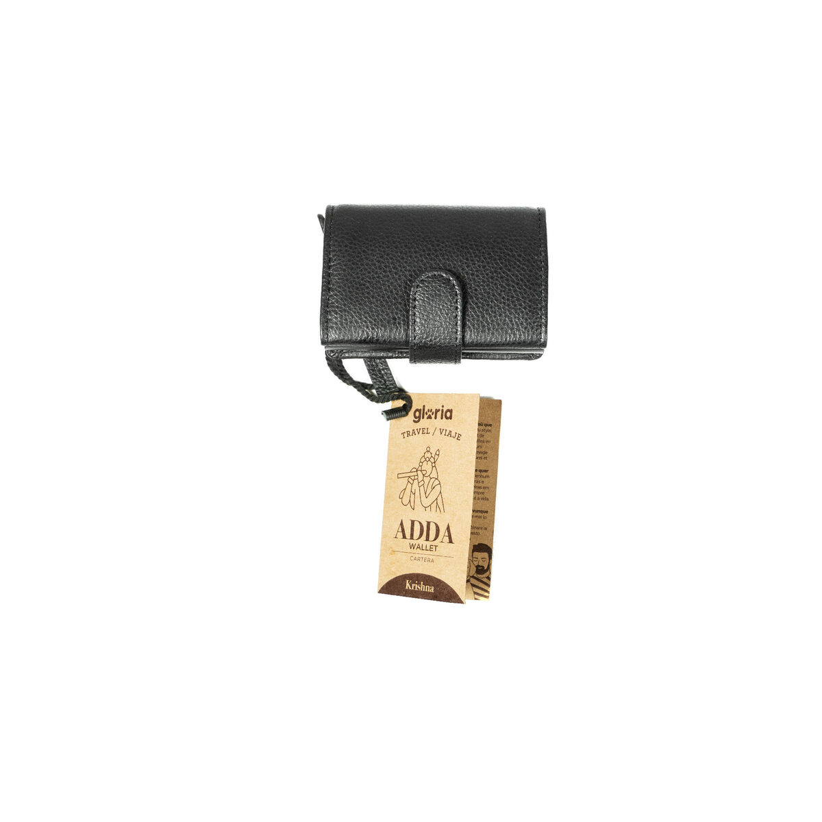 Men’s Wallet Gloria KRISHNA Black