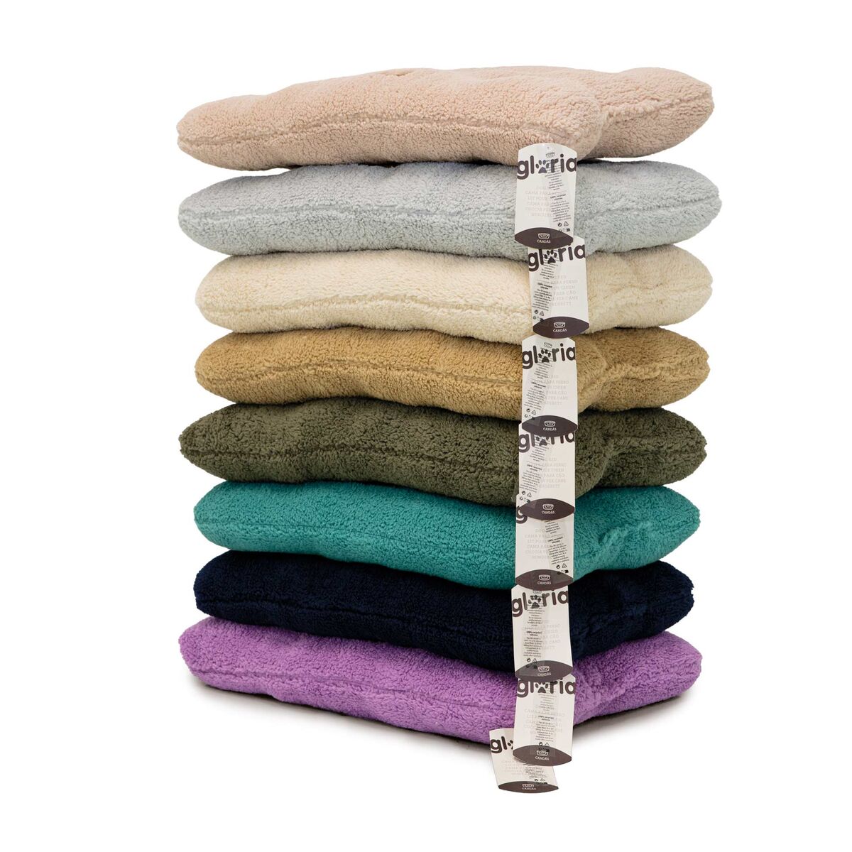 Dog Bed Gloria CANDS Multicolour L 100 x 60 cm 10 Units