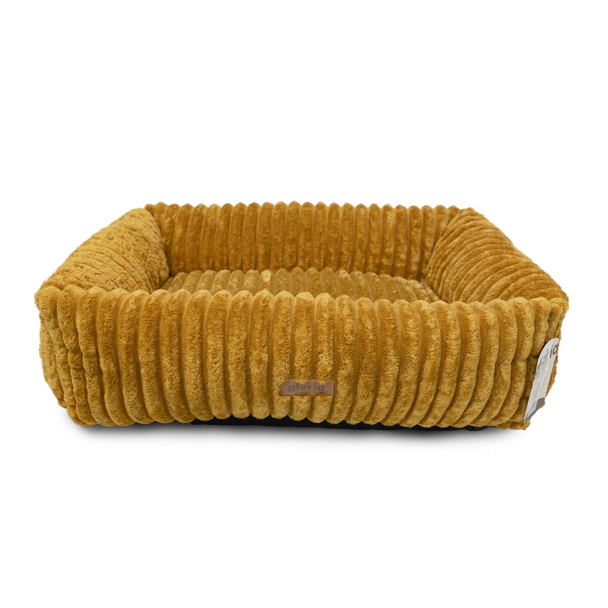 Dog Bed Gloria BELLVER Yellow M 80 x 60 x 20 cm