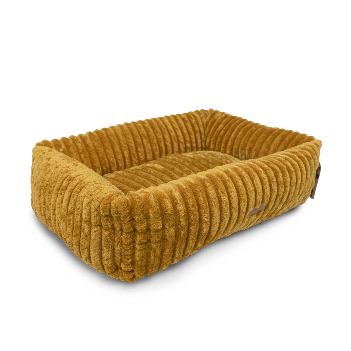 Dog Bed Gloria BELLVER Yellow M 80 x 60 x 20 cm