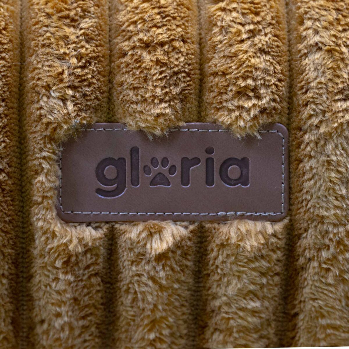 Dog Bed Gloria BELLVER Yellow M 80 x 60 x 20 cm