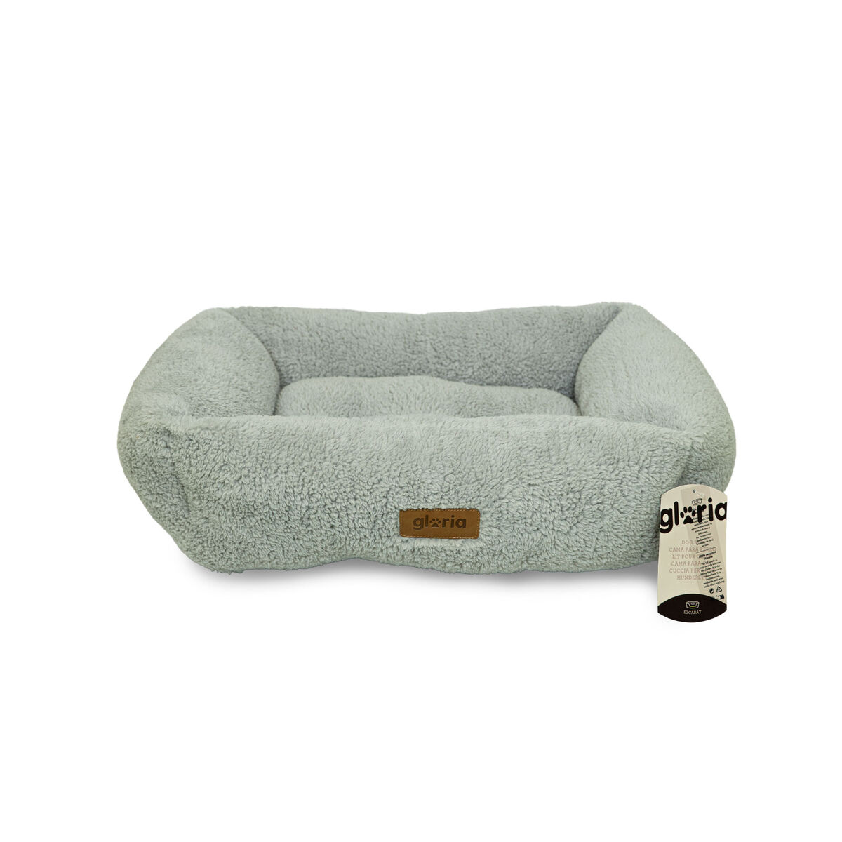 Dog Bed Gloria EZCARAY Grey L 95 x 75 x 22 cm