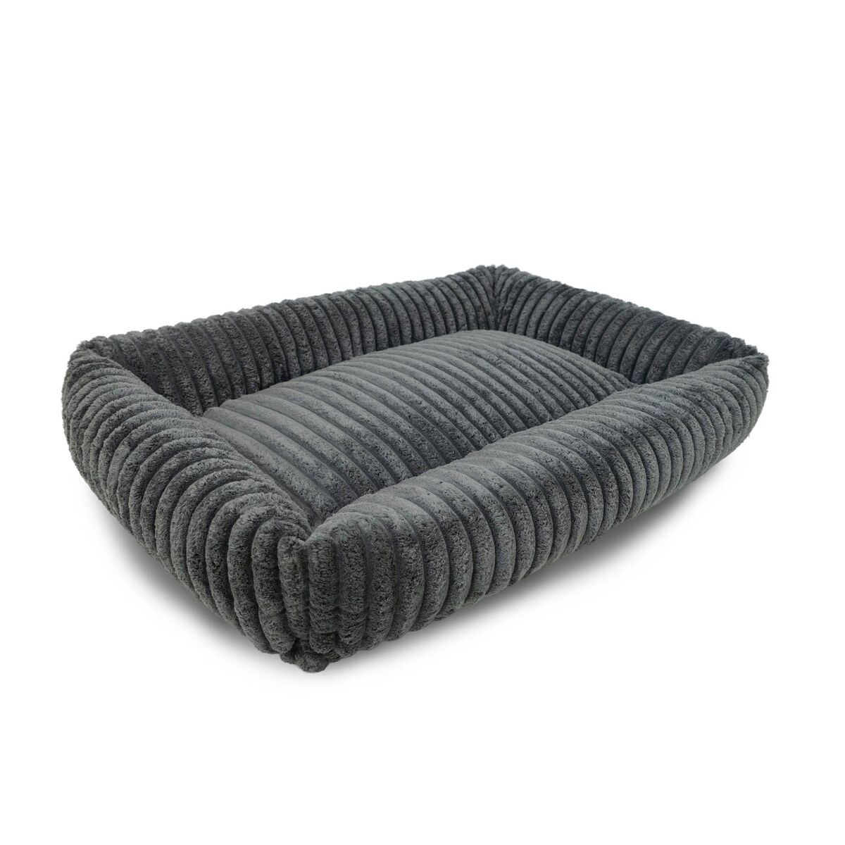 Dog Bed Gloria BELLVER Dark grey M 80 x 60 x 20 cm