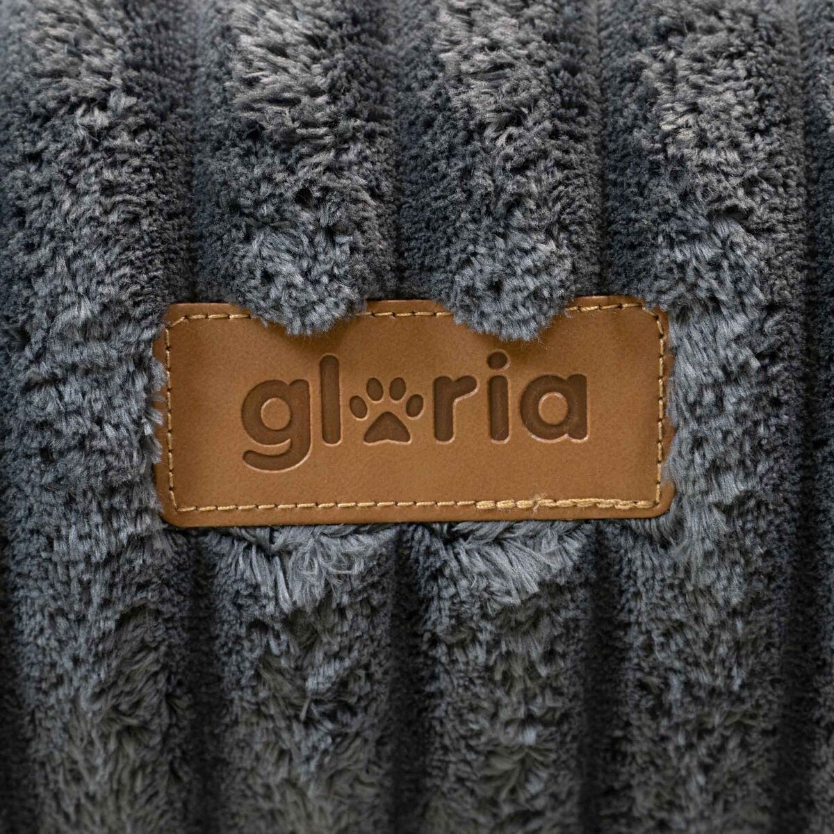 Dog Bed Gloria BELLVER Dark grey M 80 x 60 x 20 cm